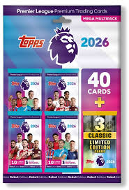 TOPPS Trading Cards - Premier League 2026 Trading Card Game Multipack
