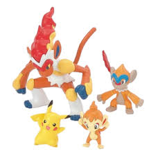 Bandai Pokemon Plamo 07 Infernape Evolution Set (Plastic Model Kit)