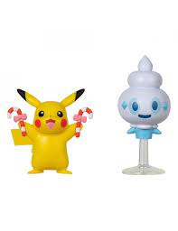 Pokemon - Battle Figure Pack - Holiday Edition: Pikachu & Vanillite
