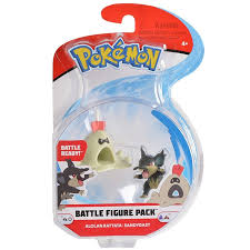 Pokemon - Battle Figure Pack - Alolan Rattata & Sandygast