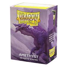 Dragon Shield - Matte Standard Size Sleeves 100pk - Amethyst