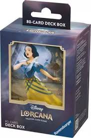 DISNEY LORCANA TRADING CARD GAME – URSULA'S RETURN – DECK BOX - SNOW WHITE ** Releases 31/05/2024 **