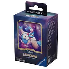 DISNEY LORCANA TRADING CARD GAME – URSULA'S RETURN – DECK BOX - GENIE ** Releases 31/05/2024 **