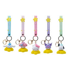 HELLO KITTY & FRIENDS: LIGHT-UP START SERIES KEYCHAIN WITH HAND STRAP