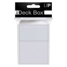 Ultra Pro - Clear Deck Box 80+