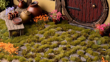 GAMER'S GRASS GENERATION II 2mm - DRY GREEN 2MM