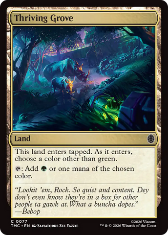 Thriving Grove [Teenage Mutant Ninja Turtles Commander]