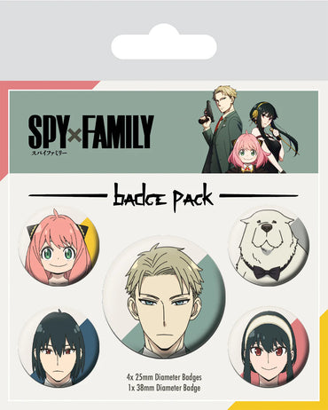 Spy X Family Pin Badges