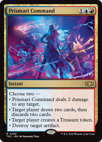 Prismari Command [Tarkir: Dragonstorm Commander]