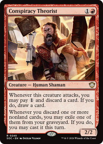 Conspiracy Theorist [Secrets of Strixhaven Commander]