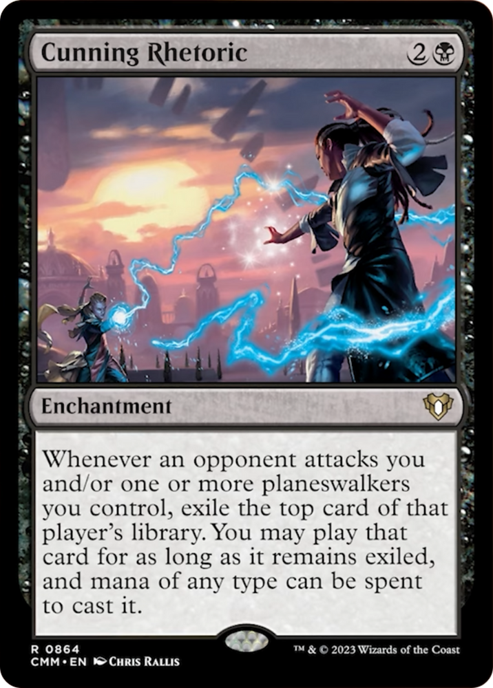 Cunning Rhetoric [Commander Masters]