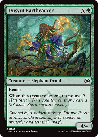 Dusyut Earthcarver [Tarkir: Dragonstorm]