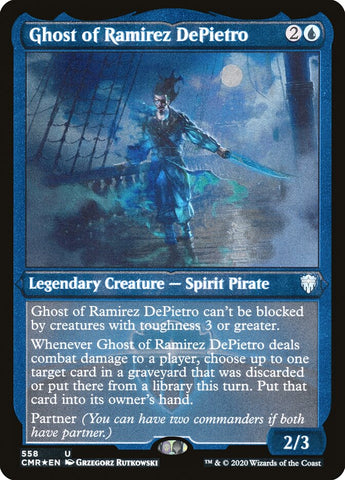 Ghost of Ramirez DePietro (Etched) [Commander Legends]