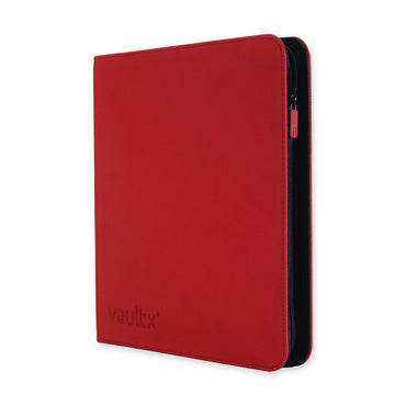 Vault X - 12-Pocket EXo-Tec® - Zip Binder XL - Red