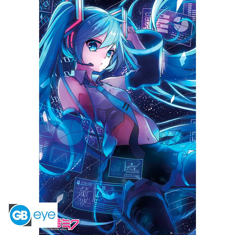 Maxi Poster - Hatsune Miku - Blue