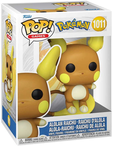 Pokemon - Pop! Vinyl - Pokemon - Alolan Raichu