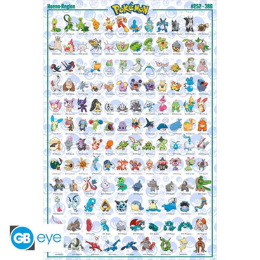 Maxi Poster - Pokemon - Hoenn Region