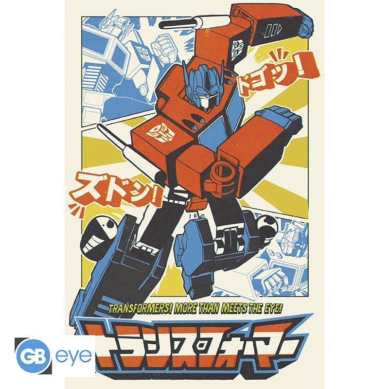 Maxi Poster - Transformers - Optimus Prime Manga