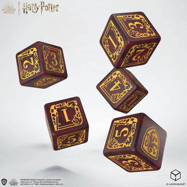 Harry Potter. Gryffindor Dice & Pouch