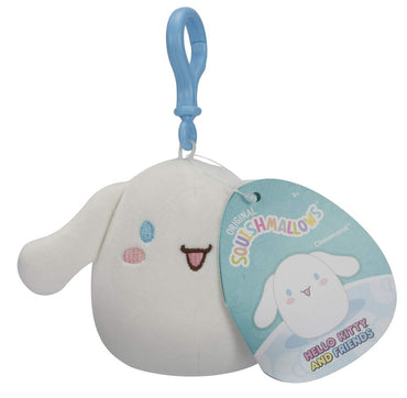 SQUISHMALLOWS: HELLO KITTY: SANRIO 3.5" CLIP-ON PLUSH - CINNAMAROLL