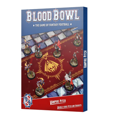 BLOOD BOWL Vampire Pitch Double Sided Pitch And Dugouts