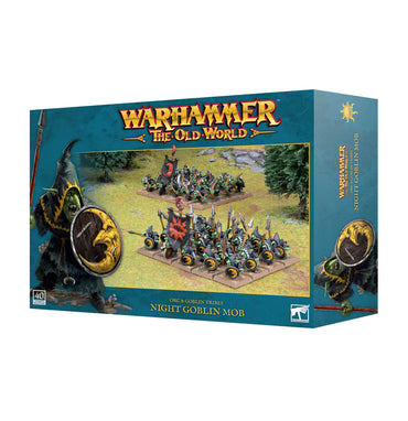 WARHAMMER: THE OLD WORLD - ORC & GOBLIN TRIBES - NIGHT GOBLIN MOB ** Releases 04/05/2024 **