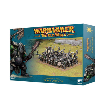 WARHAMMER: THE OLD WORLD - ORC & GOBLIN TRIBES - BLACK ORC MOB ** Releases 04/05/2024 **