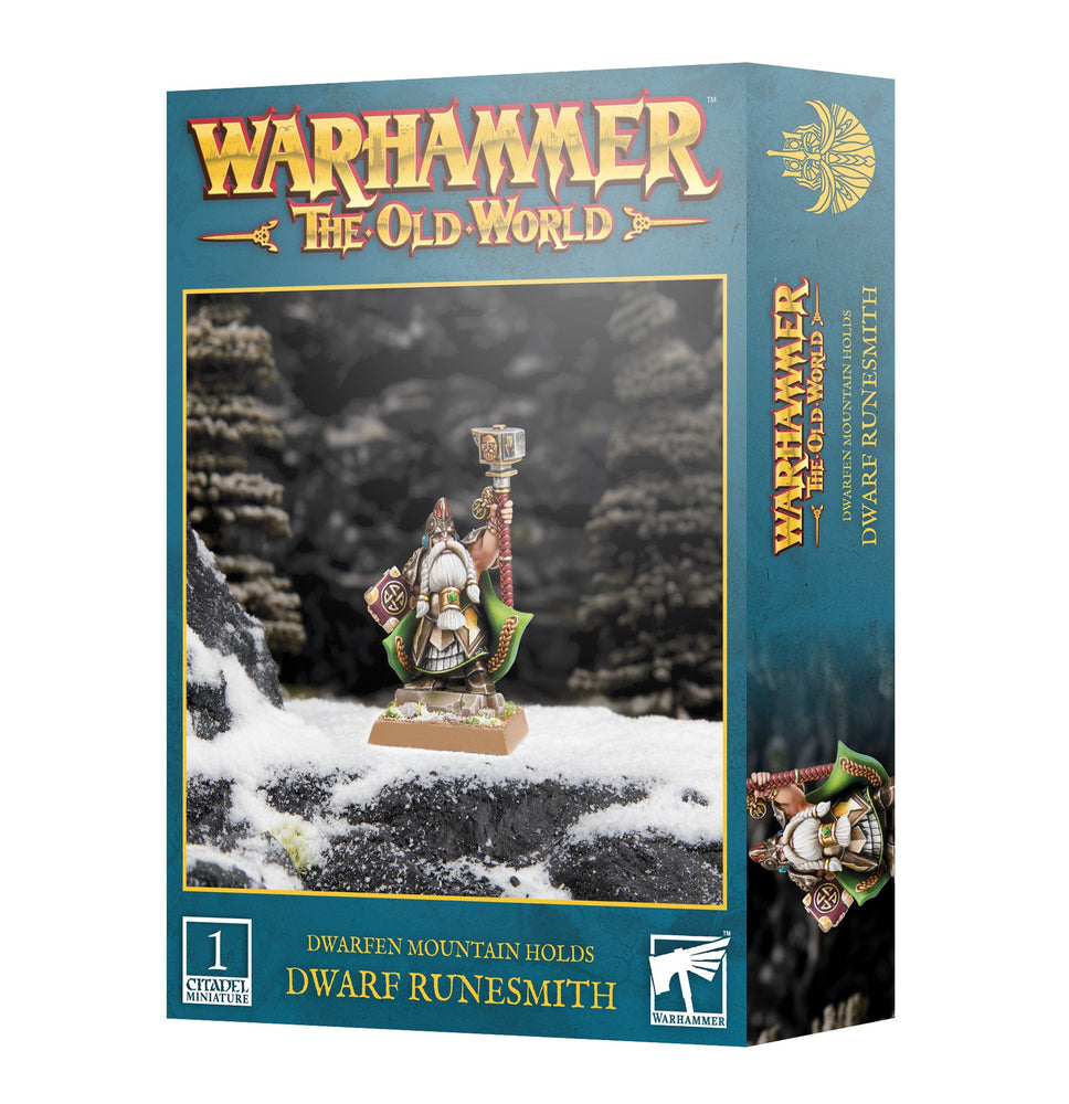 WARHAMMER: THE OLD WORLD - DWARFEN MOUNTAIN HOLDS - DWARF RUNESMITH