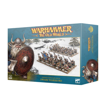 WARHAMMER: THE OLD WORLD - DWARFEN MOUNTAIN HOLDS -  DWARF WARRIORS