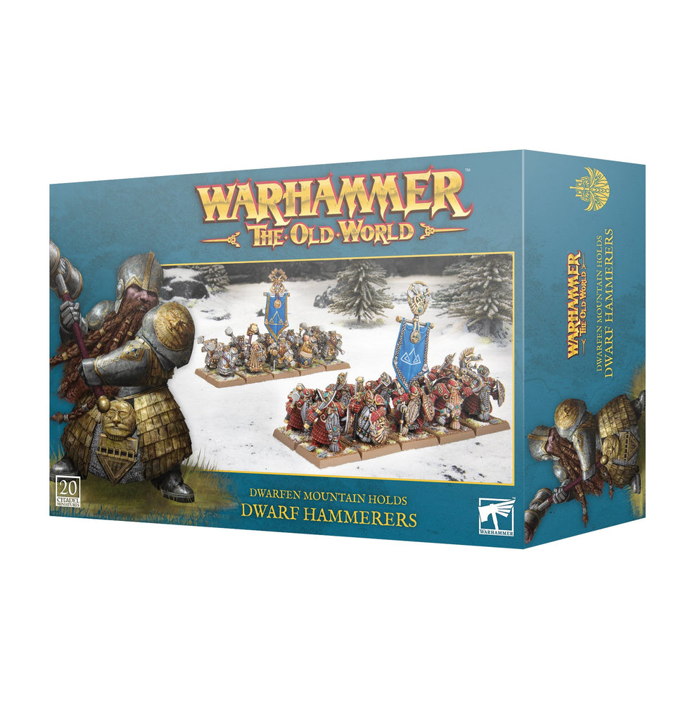 WARHAMMER: THE OLD WORLD - DWARFEN MOUNTAIN HOLDS -  DWARF HAMMERERS