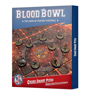 BLOOD BOWL Chaos Dwarfs  Pitch and Dugouts