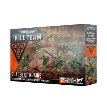 ** Pre-Order Released 21/12/2024** KILL TEAM: AELDARI BLADES OF KHAINE