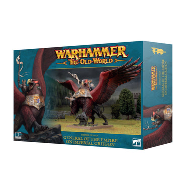 WARHAMMER: THE OLD WORLD - GENERAL OF THE EMPIRE ON IMPERIAL GRIFFON ** Released 18/01/2025 **