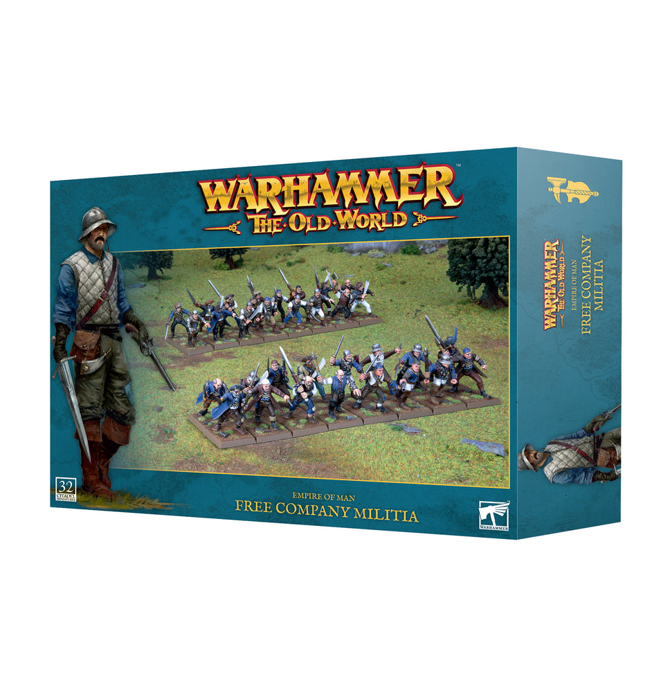 WARHAMMER: THE OLD WORLD - EMPIRE OF MAN: FREE COMPANY MILITIA