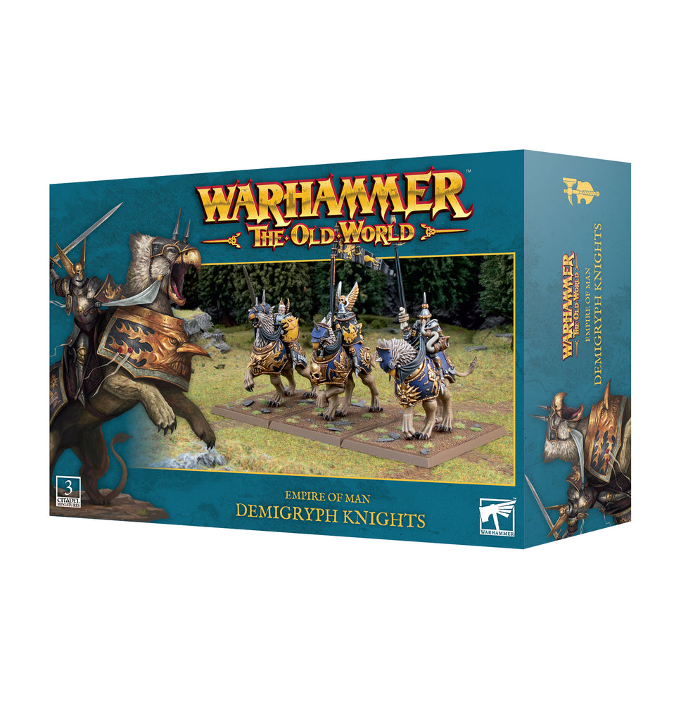 WARHAMMER: THE OLD WORLD - EMPIRE OF MAN: DEMIGRYPH KNIGHTS