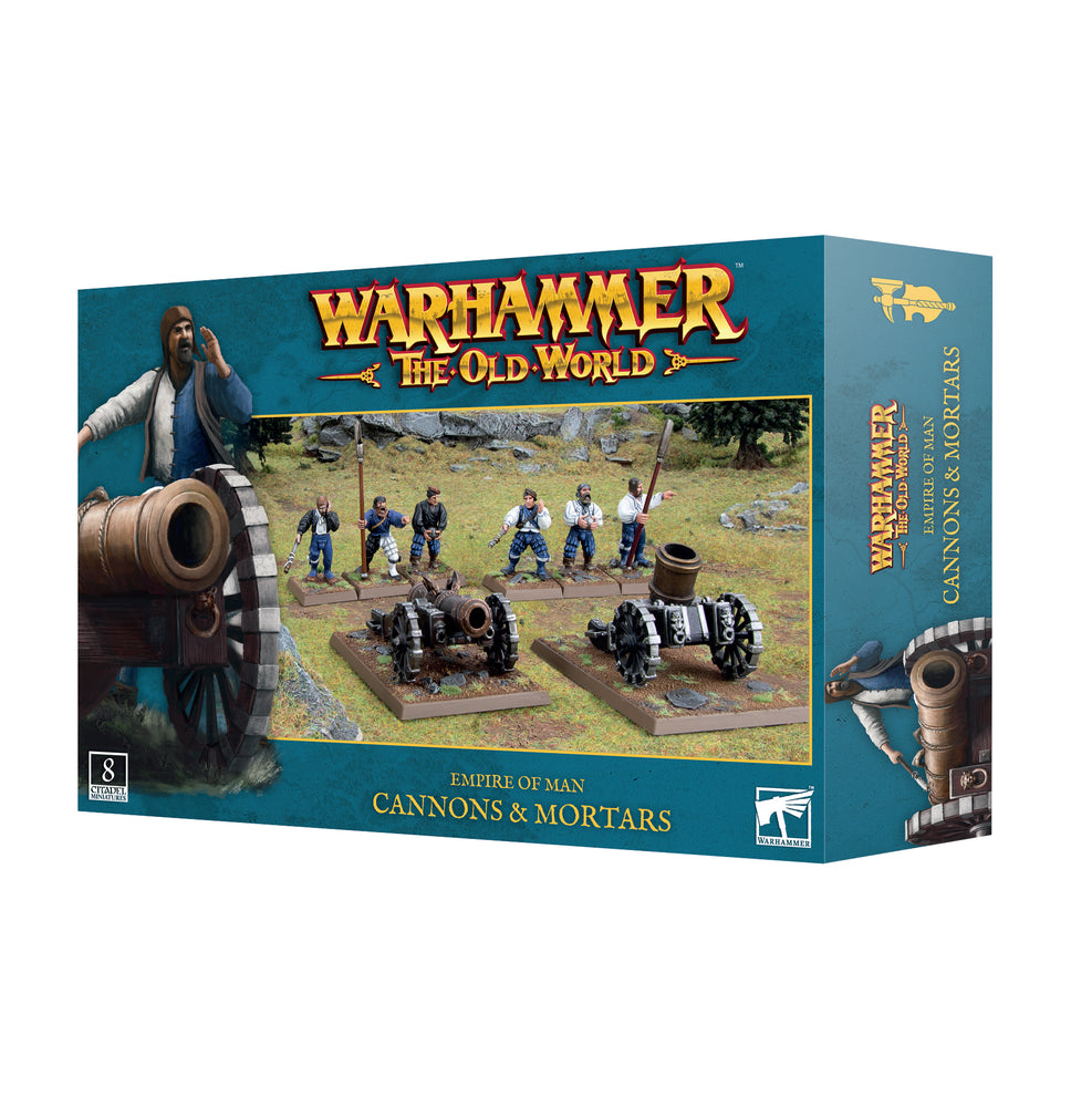 WARHAMMER: THE OLD WORLD - EMPIRE OF MAN: CANNONS & MORTAR