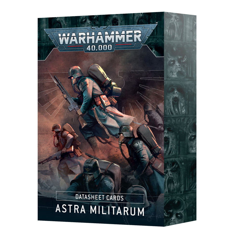 ASTRA MILITARUM: DATASHEET CARDS **Pre Order 22/02/2025*