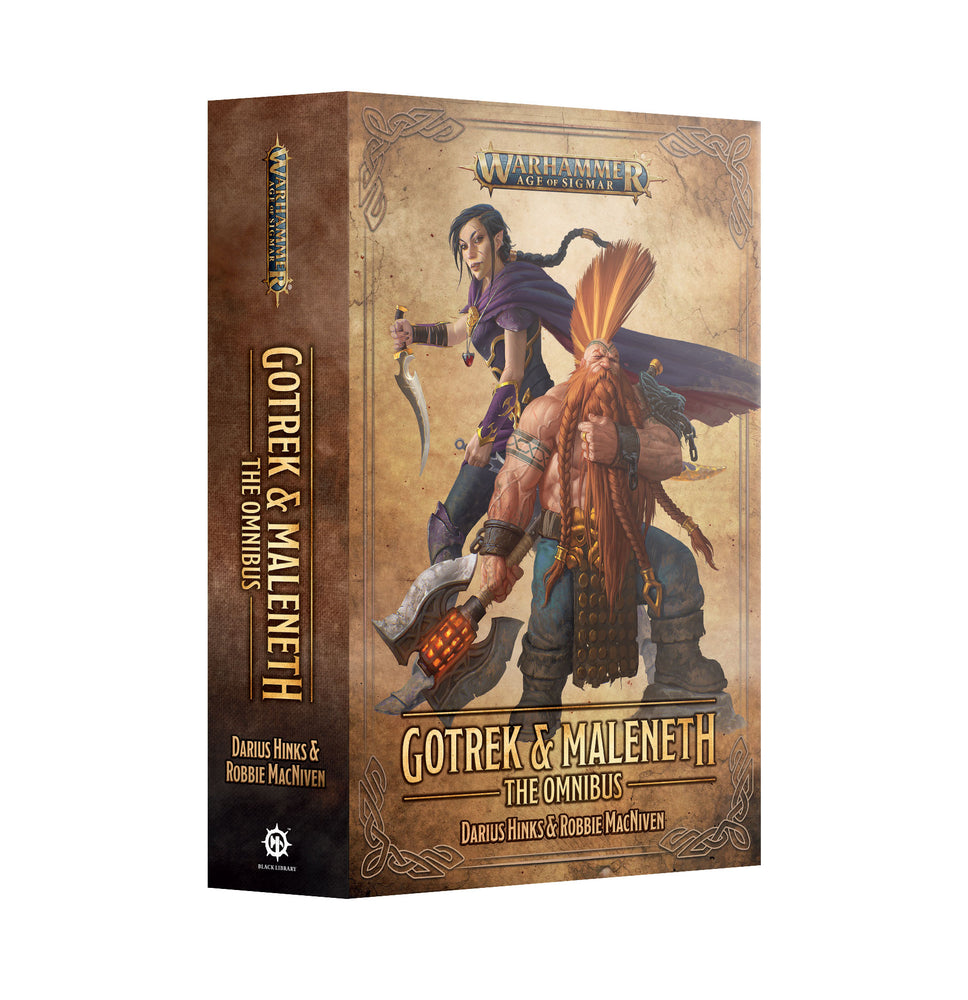 BLACK LIBRARY: GOTREK & MALENETH: THE OMNIBUS (PAPERBACK) 1 PER CUSTOMER ** RELEASED 08/03/2025 **