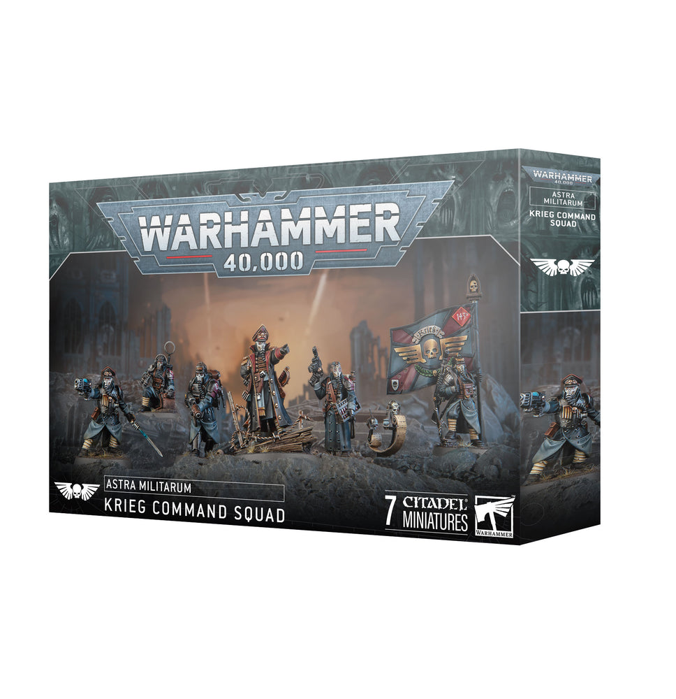 ASTRA MILITARUM: KRIEG COMMAND SQUAD **Pre Order 22/02/2025**