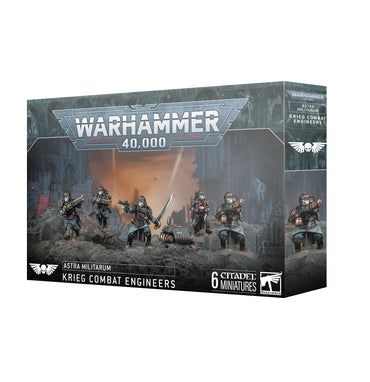 ASTRA MILITARUM: KRIEG COMBAT ENGINEERS **Pre Order 22/02/2025**