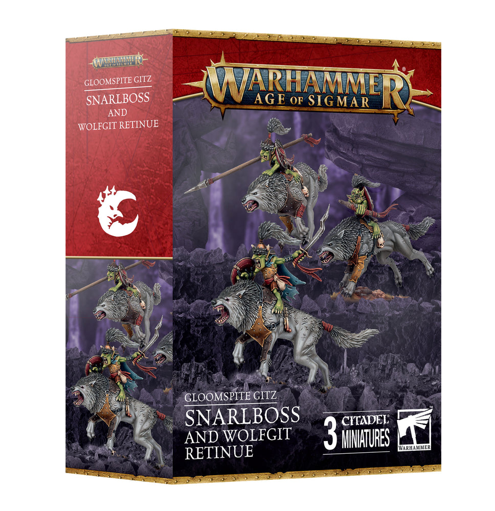 GLOOMSPITE GITZ: SNARLBOSS AND WOLFGIT RETINUE ** RELEASED 22/03/2025 **