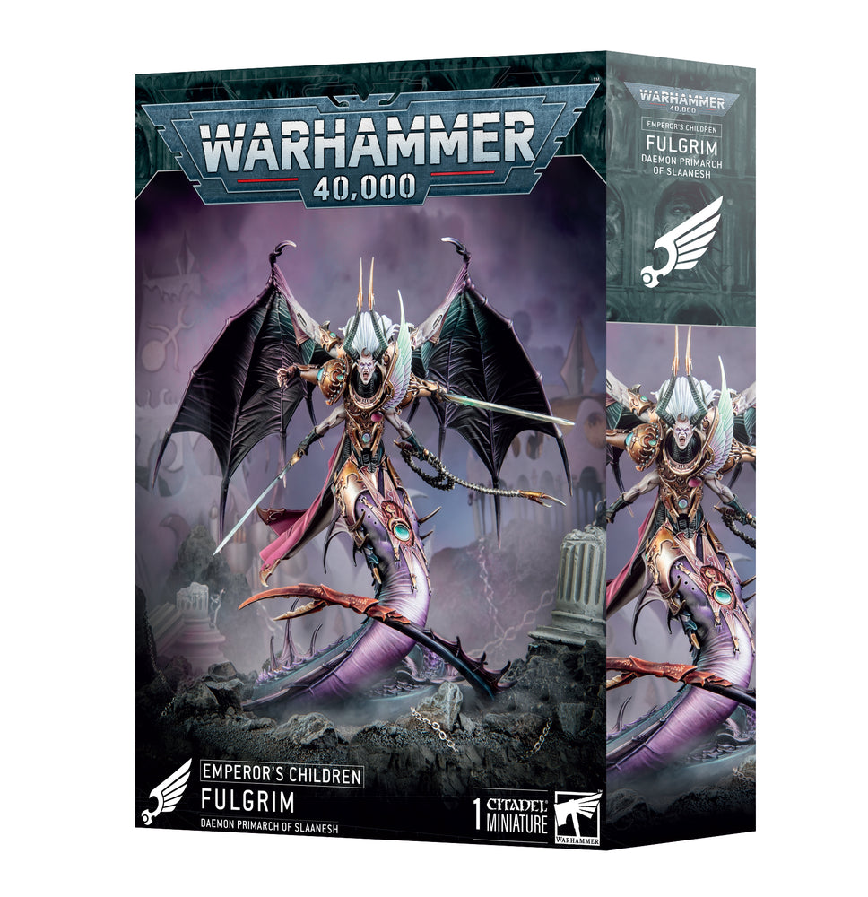CHAOS SPACE MARINES: EMPEROR'S CHILDREN: FULGRIM DAEMON PRIMARCH OF SLAANESH