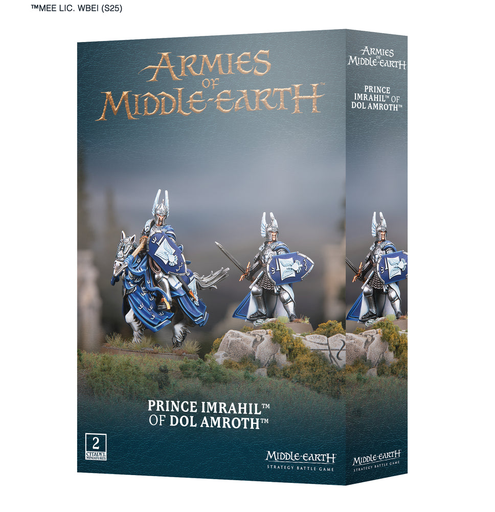 LORD OF THE RINGS: MIDDLE-EARTH STRATERGY BATTLE GAME - PRINCE IMRAHIL OF DOL AMROTH