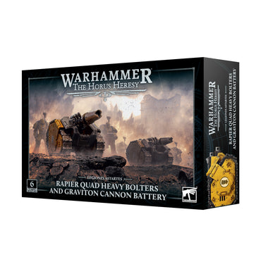 THE HORUS HERESY: RAPIER LASER DESTROYER & QUAD LAUNCHER BATTERY