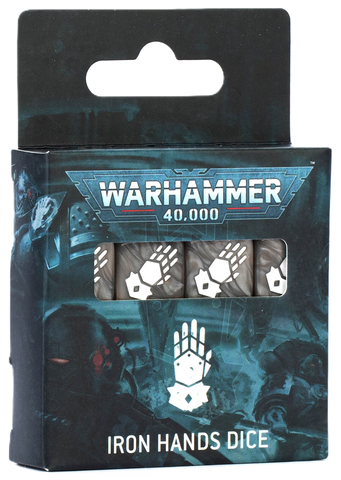 WARHAMMER 40K: DICE: IRON HANDS