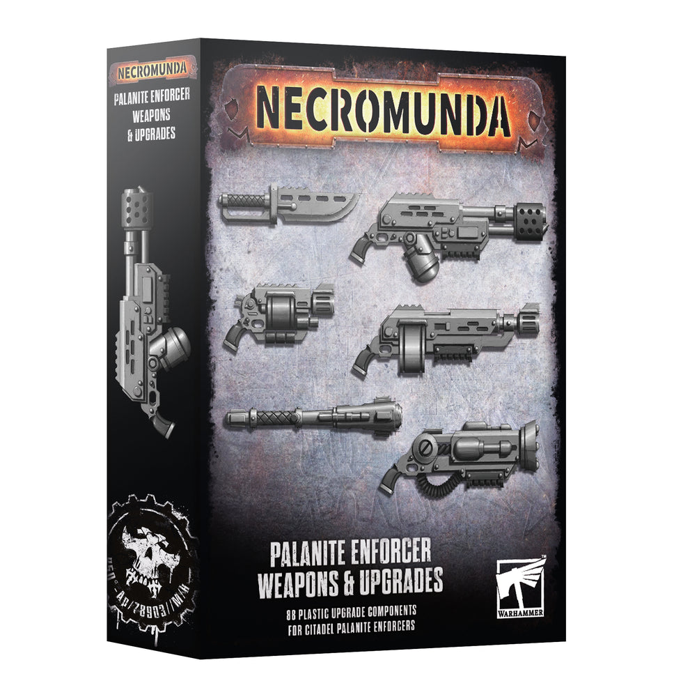 NECROMUNDA: PALANITE ENFORCERS: ENFORCER WEAPONS & UPGRADES