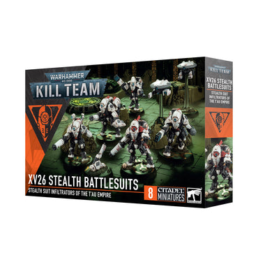 KILL TEAM:T'AU EMPIRE:  XV26 STEALTH BATTLESUITS