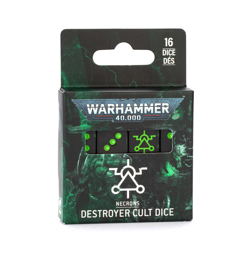 WARHAMMER 40K: DICE: NECRONS: DESTROYER CULT DICE