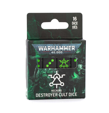 WARHAMMER 40K: DICE: NECRONS: DESTROYER CULT DICE