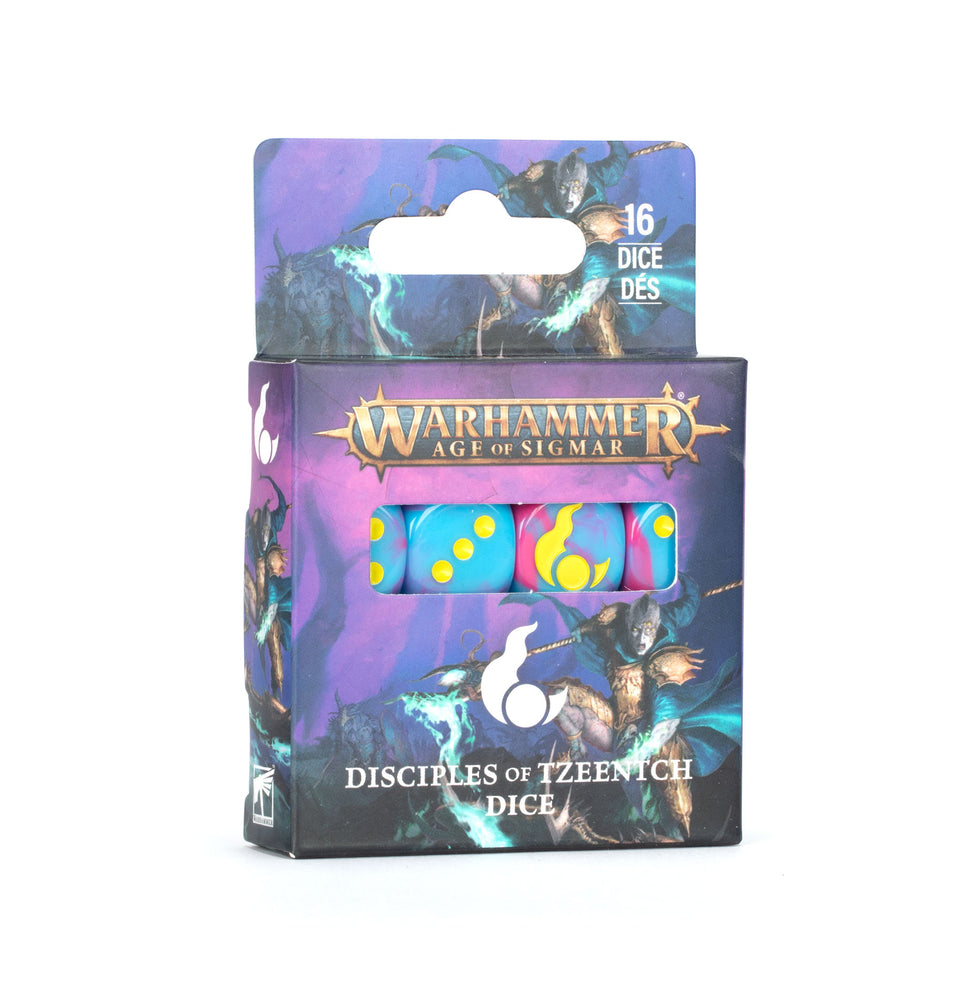 AGE OF SIGMAR:DISCIPLES OF TZEENTCH DICE ** RELEASES 21/02/2026 **